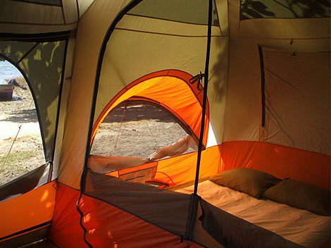 Mafana Island Beach camping