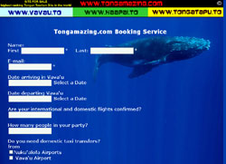 Tongamazing Booking Service