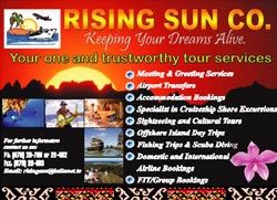 Rising Sun Co. Travel Agent